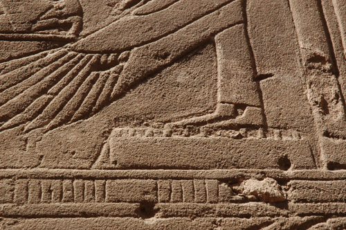 Plate 53 (B99-100) - Ramesses II censing the procession of barks of the Theban Triad followed by Sety I