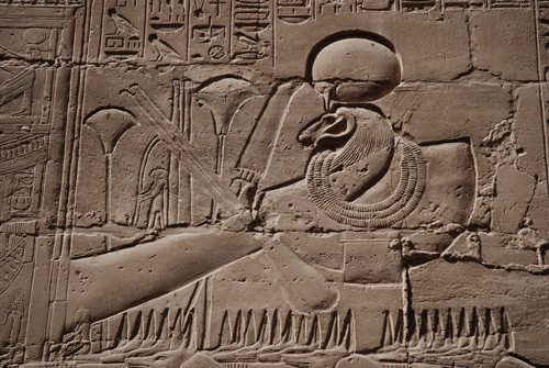 Plate 53 (B99-100) - Ramesses II censing the procession of barks of the Theban Triad followed by Sety I