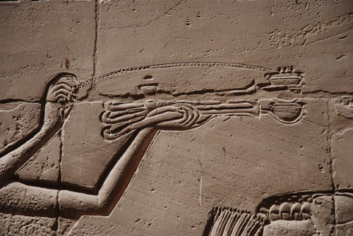 Plate 53 (B99-100) - Ramesses II censing the procession of barks of the Theban Triad followed by Sety I