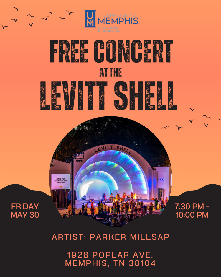 Free Concert at Levitt Shell - May 30 Free Concert at Levitt Shell - May 30