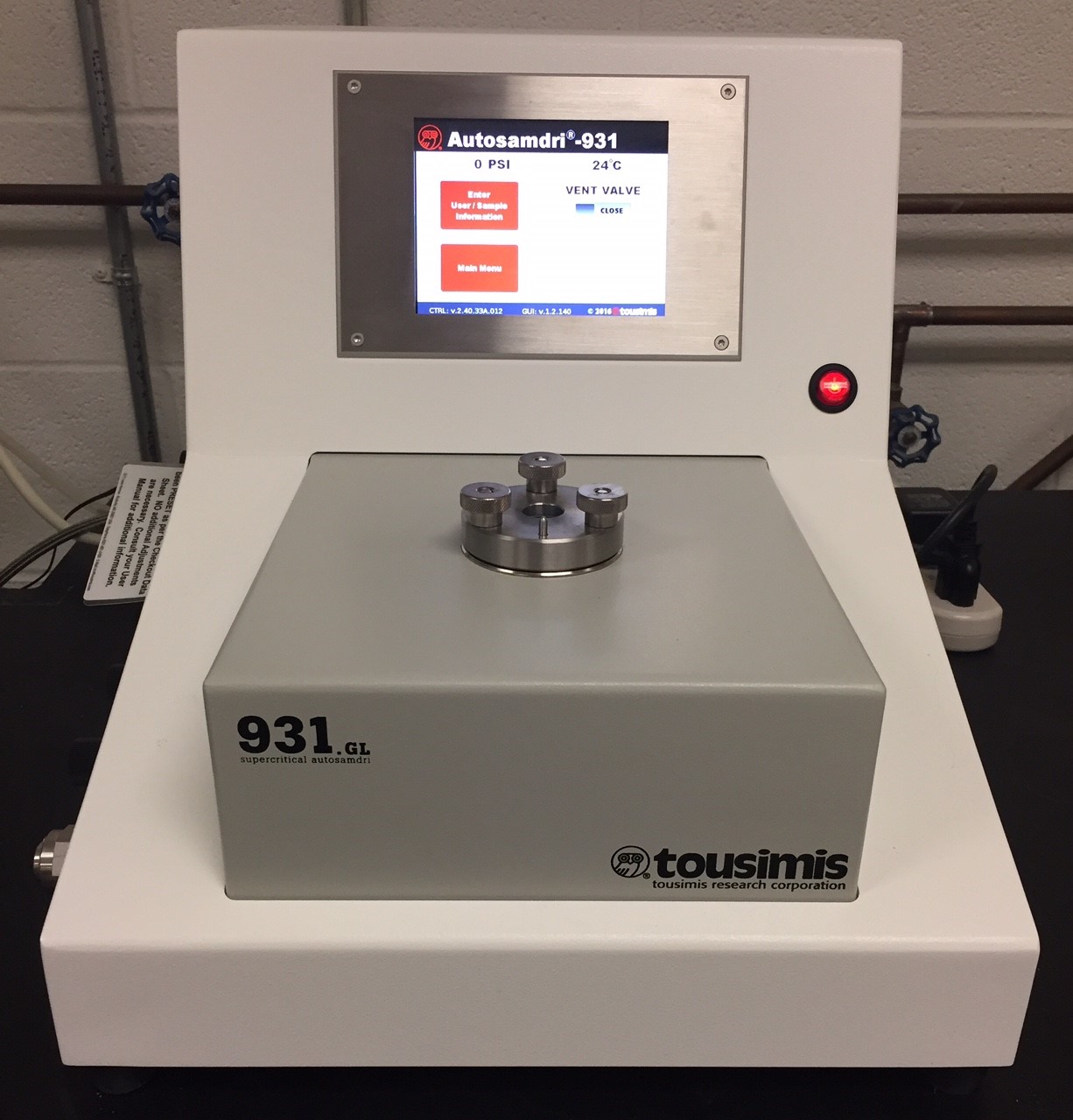 931GL Critical Point Dryer 931GL