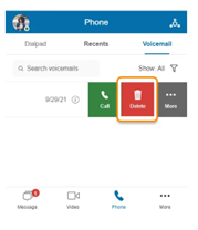 Voicemail delete 2