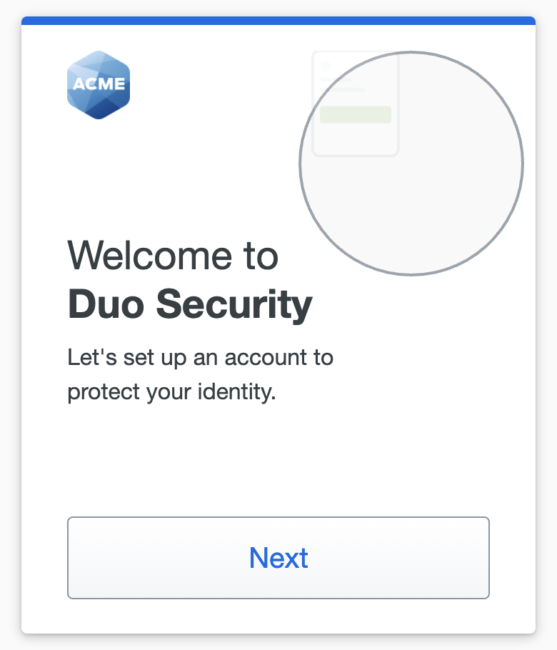 Duo Universal Prompt new user enrollment Duo Universal Prompt new user enrollment