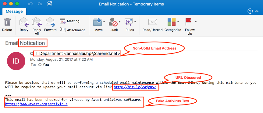 Phishing Example 2 Phishing Example 2