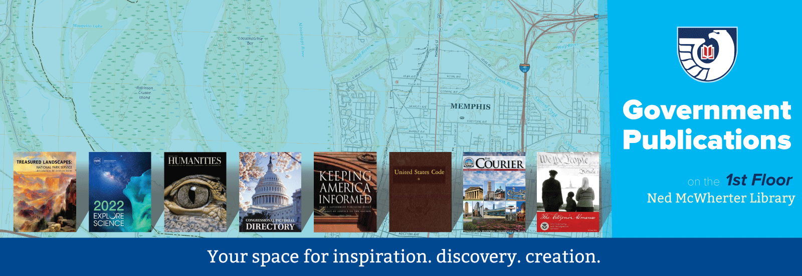 Gov Pubs blue banner Gov Pubs blue banner