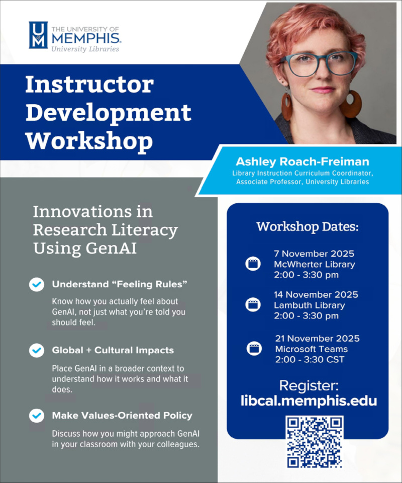 Instructor Development Flyer