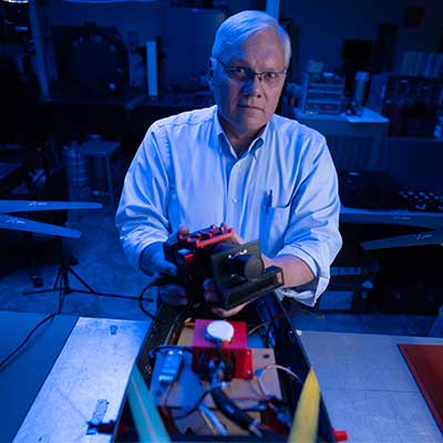 Eddie Jacobs research on drones