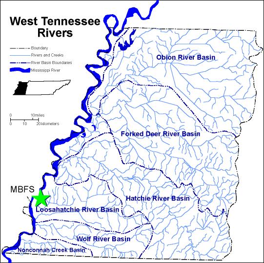 West Tennessee Rivers