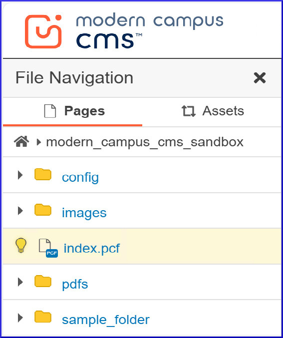 File Navigation
