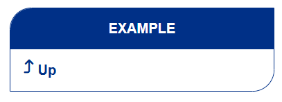 Page Up Link for Side Navigation Menu