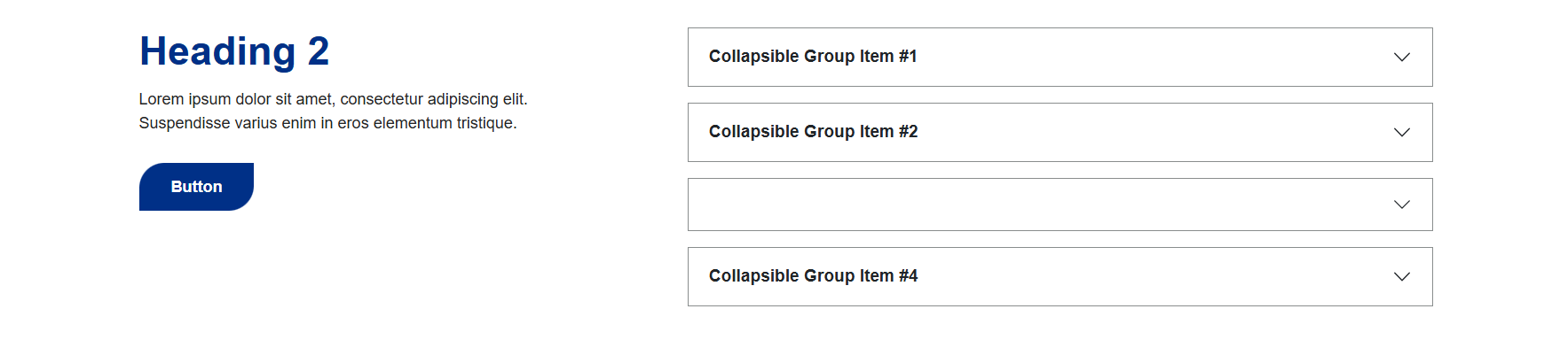 Accordion Snippet Example