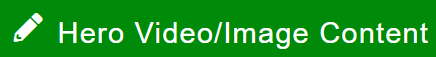 Edit Hero Video/Image Content