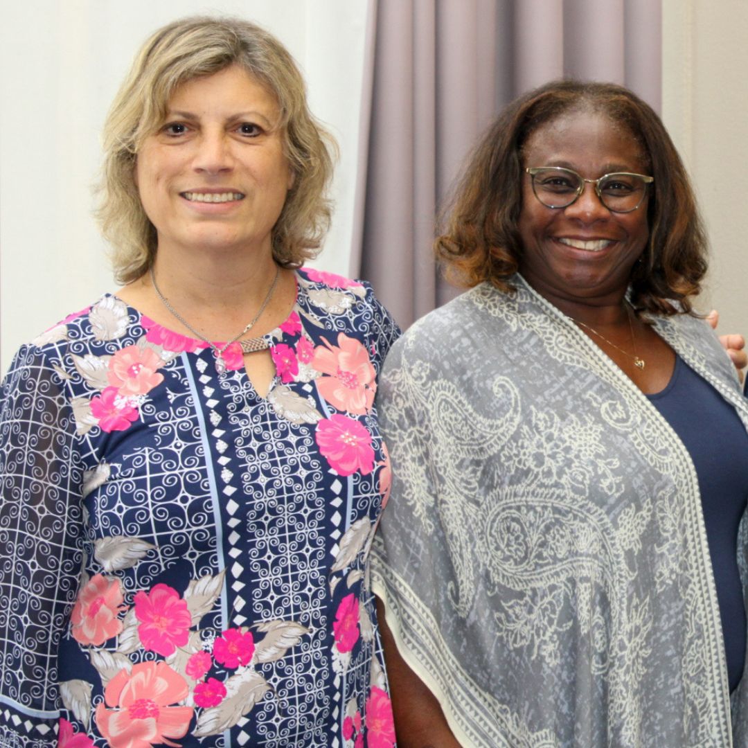 Linda Haddad and Jill Dapremont