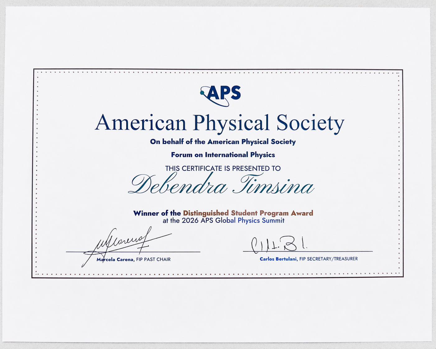 award