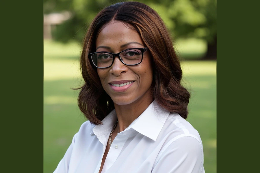 Headshot of Laurie Shanderson, PhD, MPA, FACHE