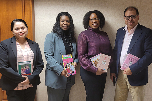 Shafi Bhuiyan etal at Communities of Research Scholars Grant Kick-off 