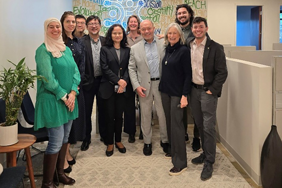 SPH Research team members toured LifeDoc facilities