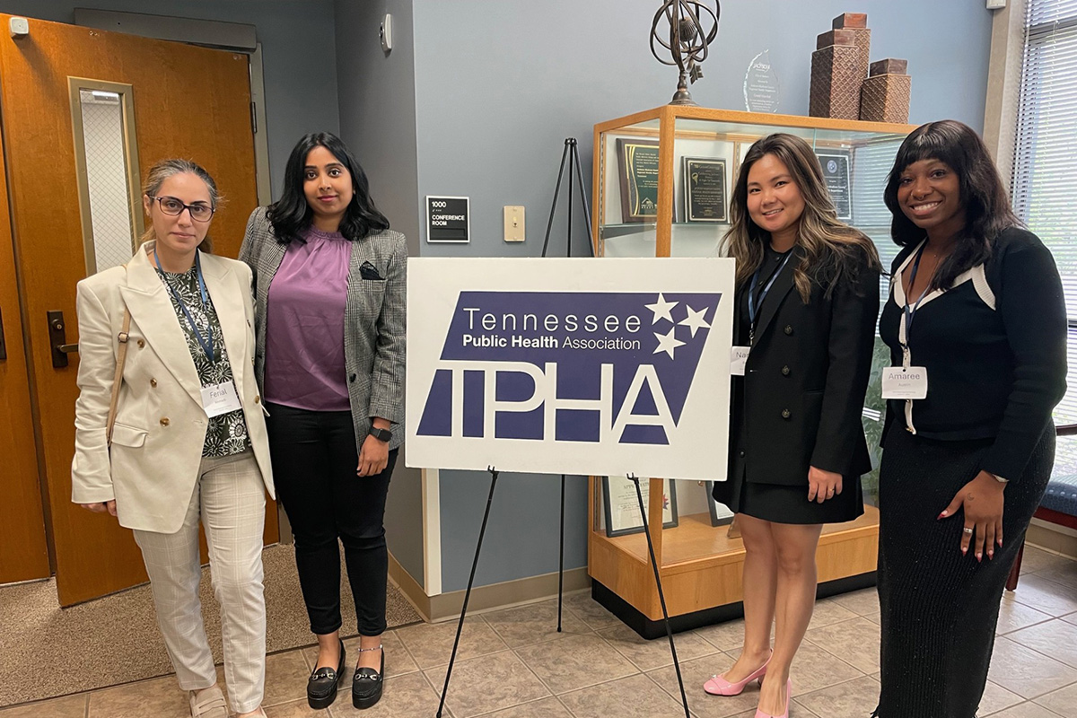 West TN TPHA Meeting - Group photo of 4