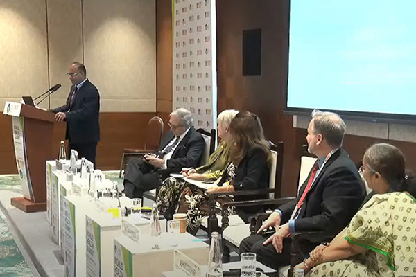 Ashish Joshi and other panelists at World Health Summit Regional Meeting 2025