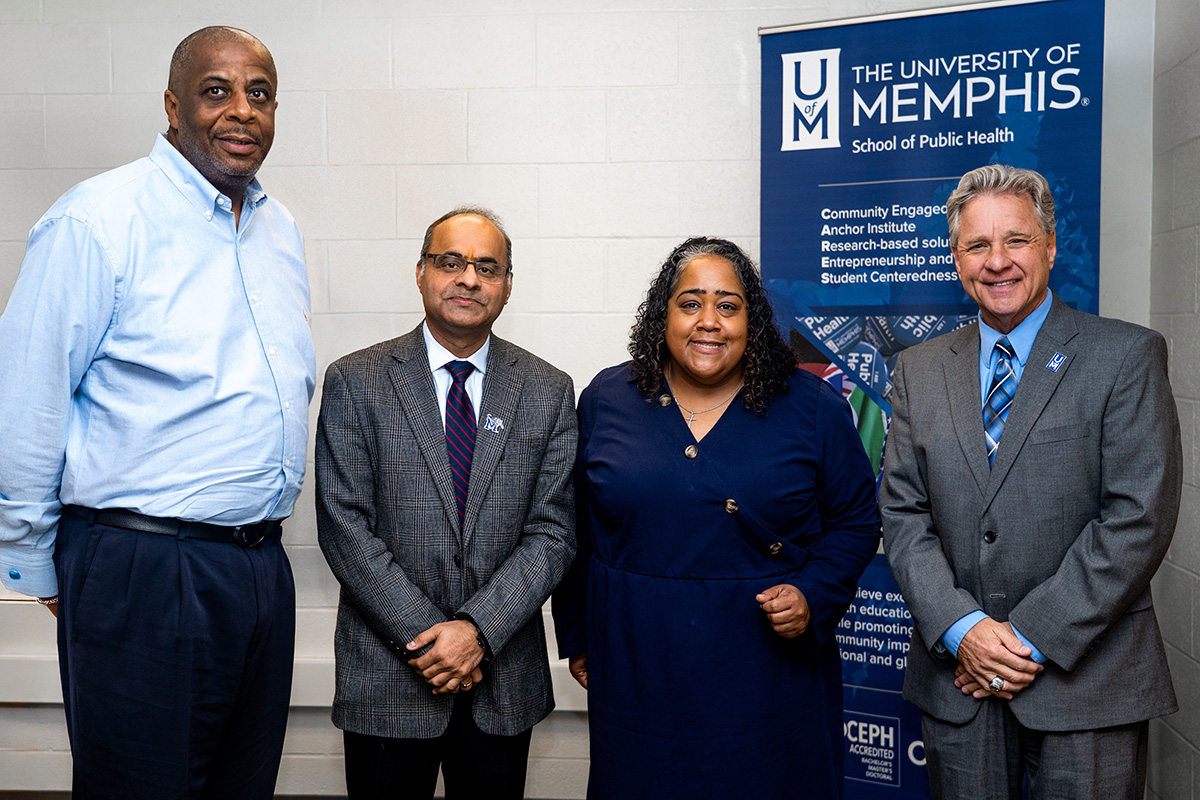 Tennessee State Senator Raumesh Akbari visited the UofM School of Public Health