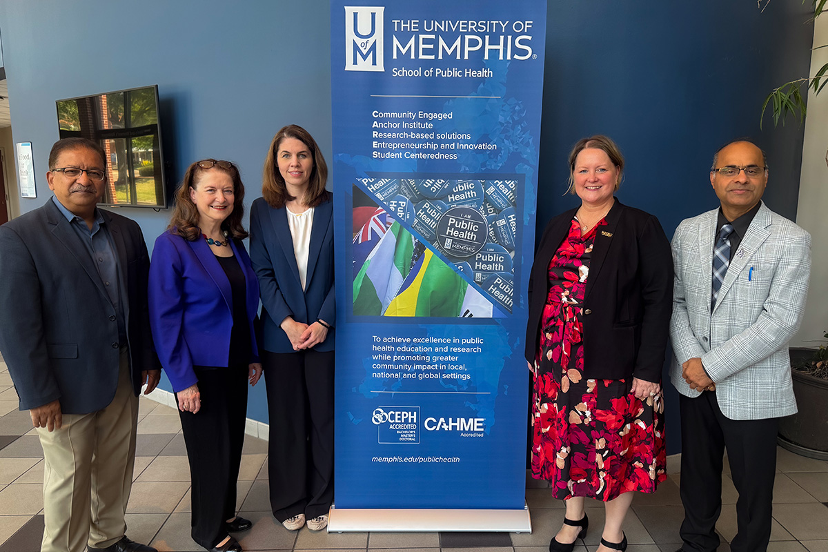 Dean Dr. Monica Swahn at Dean’s Grand Rounds