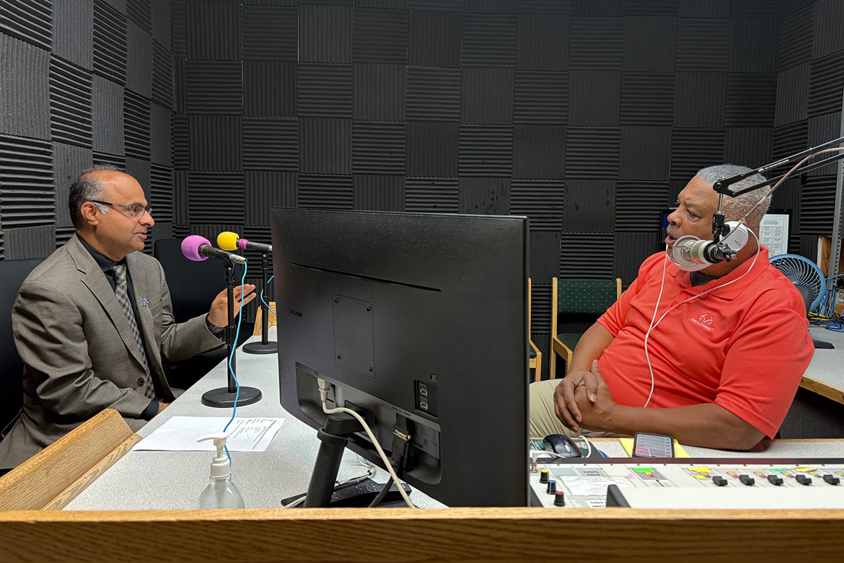 UofM SPH Dean Ashish Joshi Featured on WLOK Radio Program “Let’s Talk About It” 