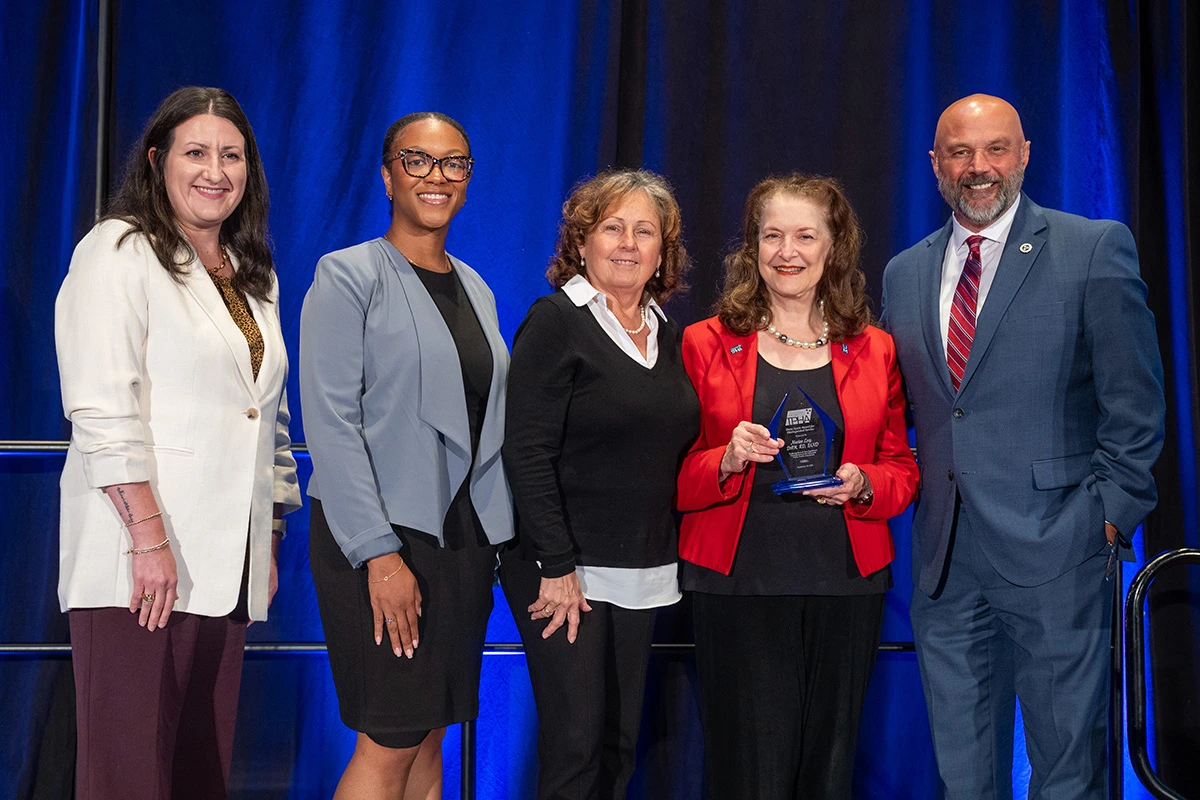 Dr. Marian Levy Receives TPHA's Doris Spain Award for Distinguished Service