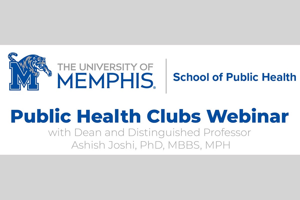 Dean Joshi Hosts Webinar on Public Health Clubs