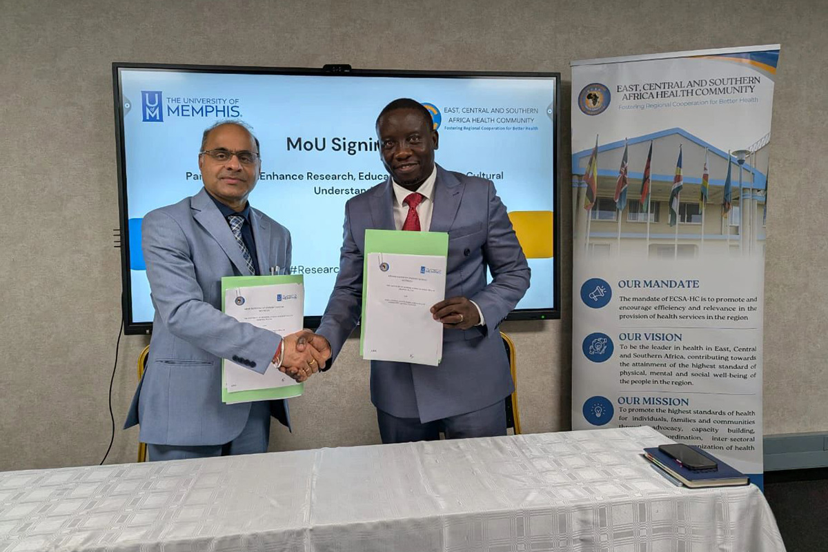 An International MOU was signed between UoM SPH and ECSA-HC