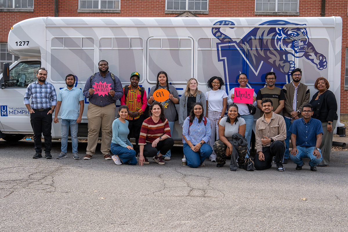 UofM SPH Public Health on Wheels Initiative Visits Camellia Foundation