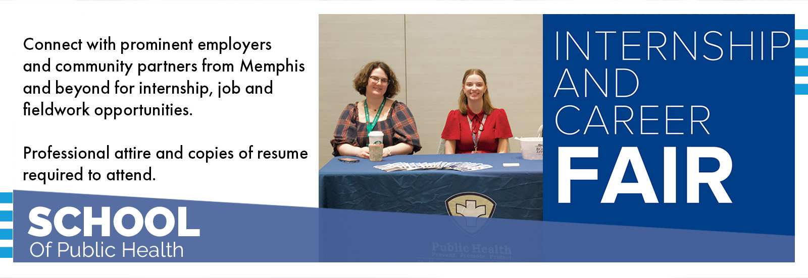 decorative: showing image of previous career fair