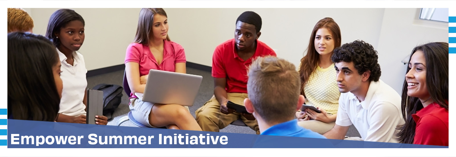 Decorative graphics - Team empower summer initiative