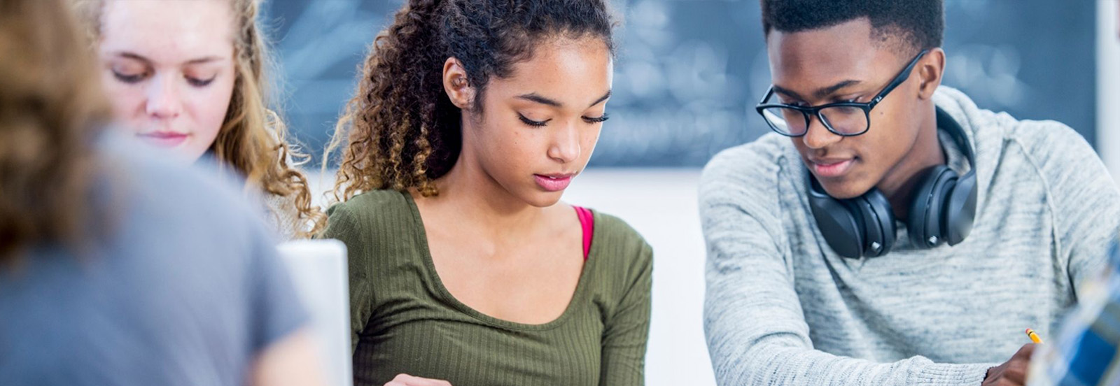 Header for Initiatives About page: Public Health Education in High Schools