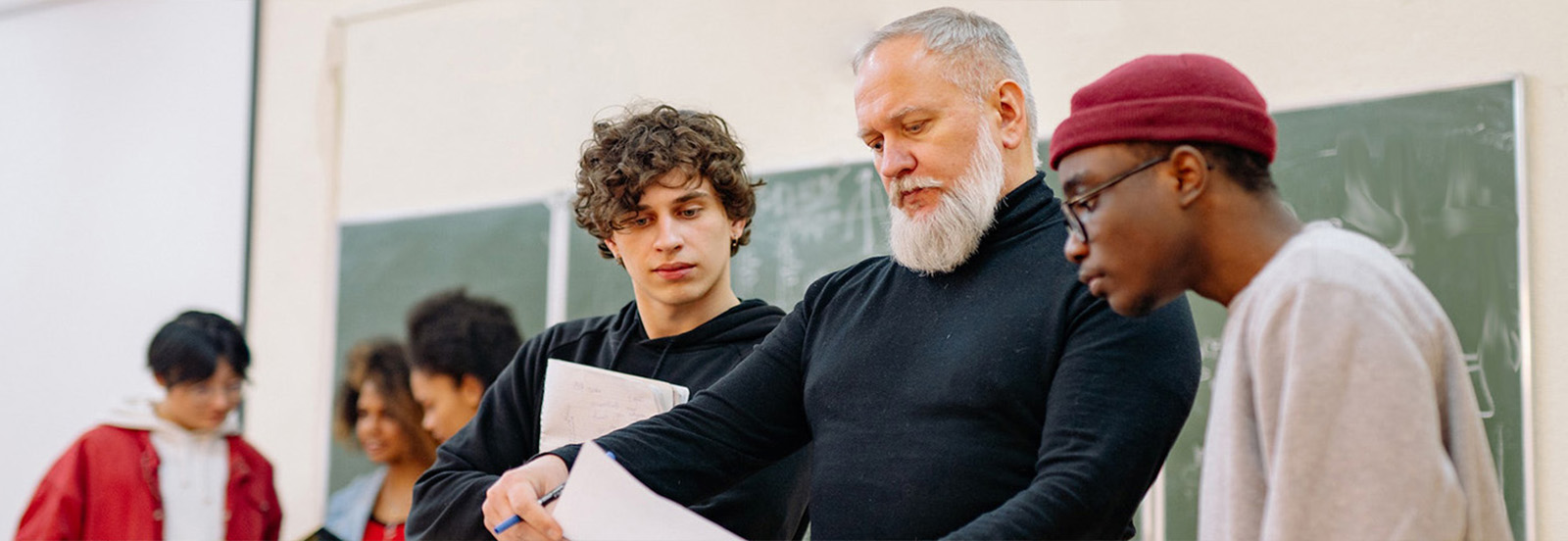 Division of EBE - Students and professor