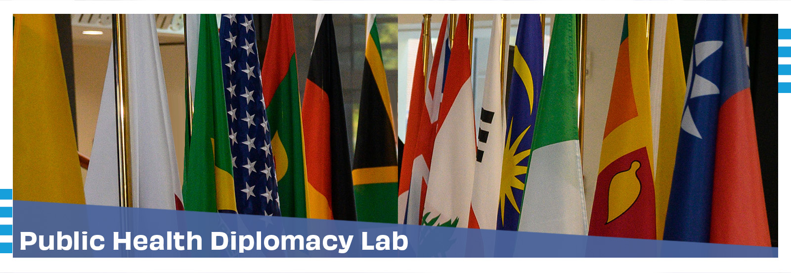 Flags from many different countries