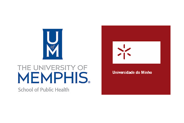 Logos of UofM SPH and University of Minho, Portugal