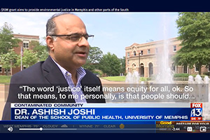 Dean Joshi at Fox 13 Memphis Interview