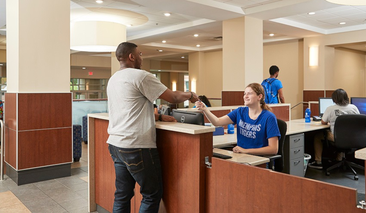 Front Desk in Dorm