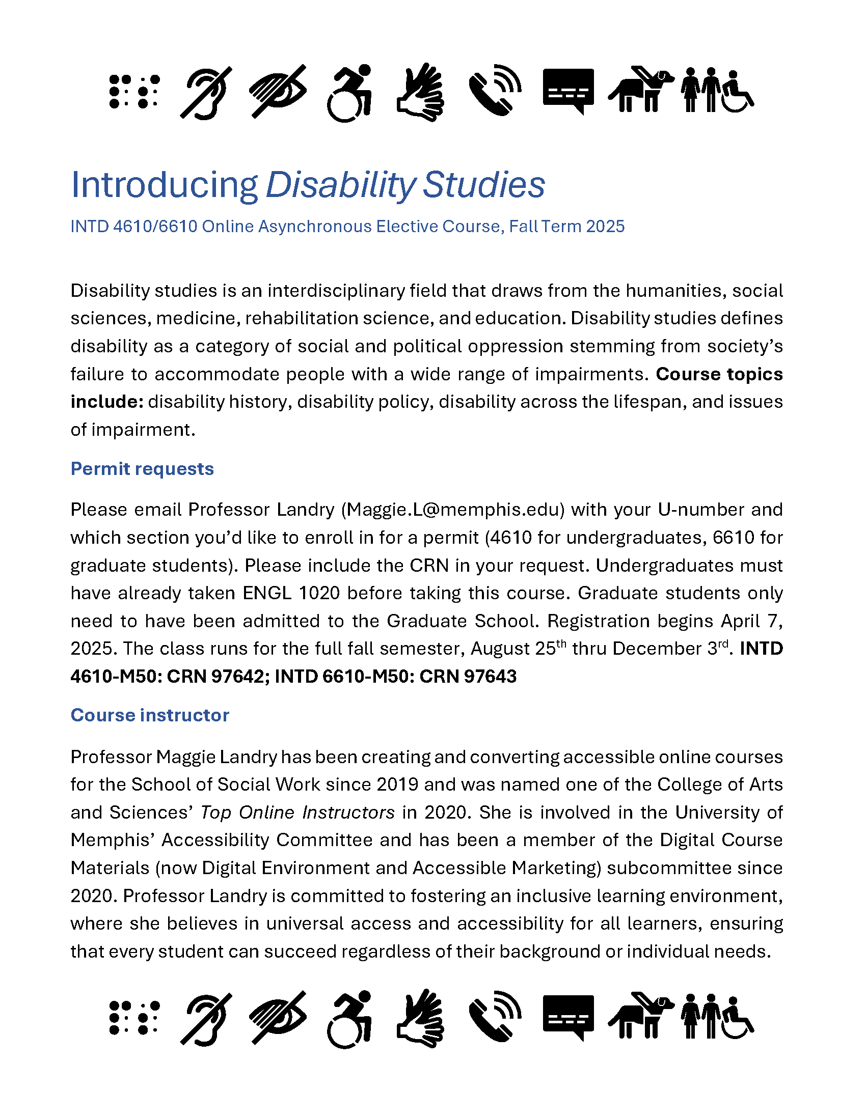 disability studies