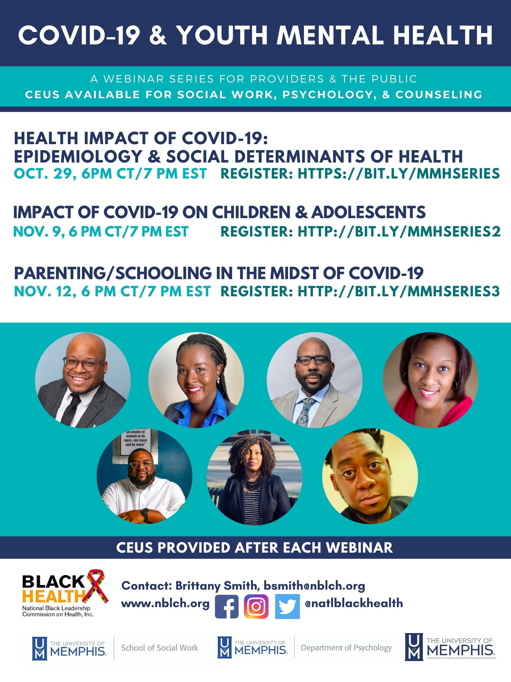 Memphis Mental Health Webinar Series