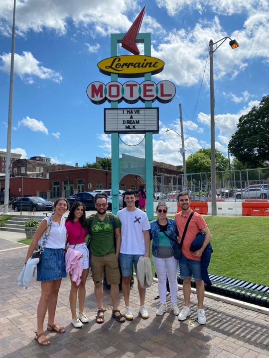 visiting the National Civil Rights Museum in Downtown Memphis