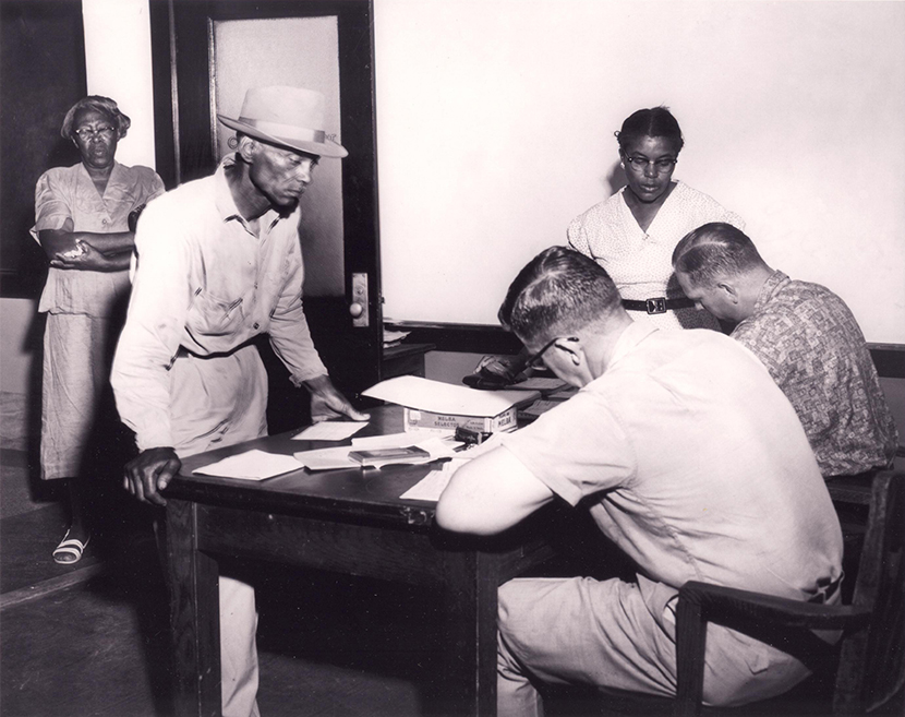 Voter Registration Desk