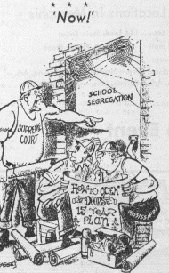 cartoon desegregation