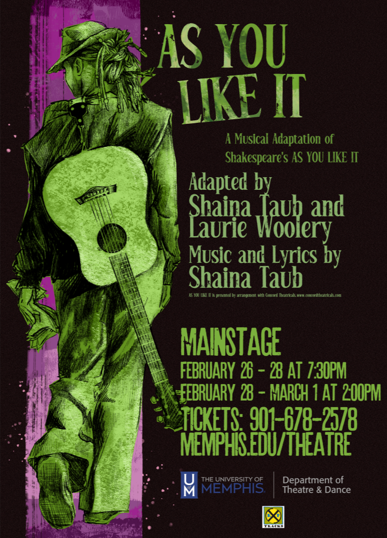 asyoulikeitwebsite show poster for as you like it the musical