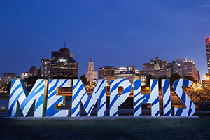 photo of past UofM magazine cover and interior spread