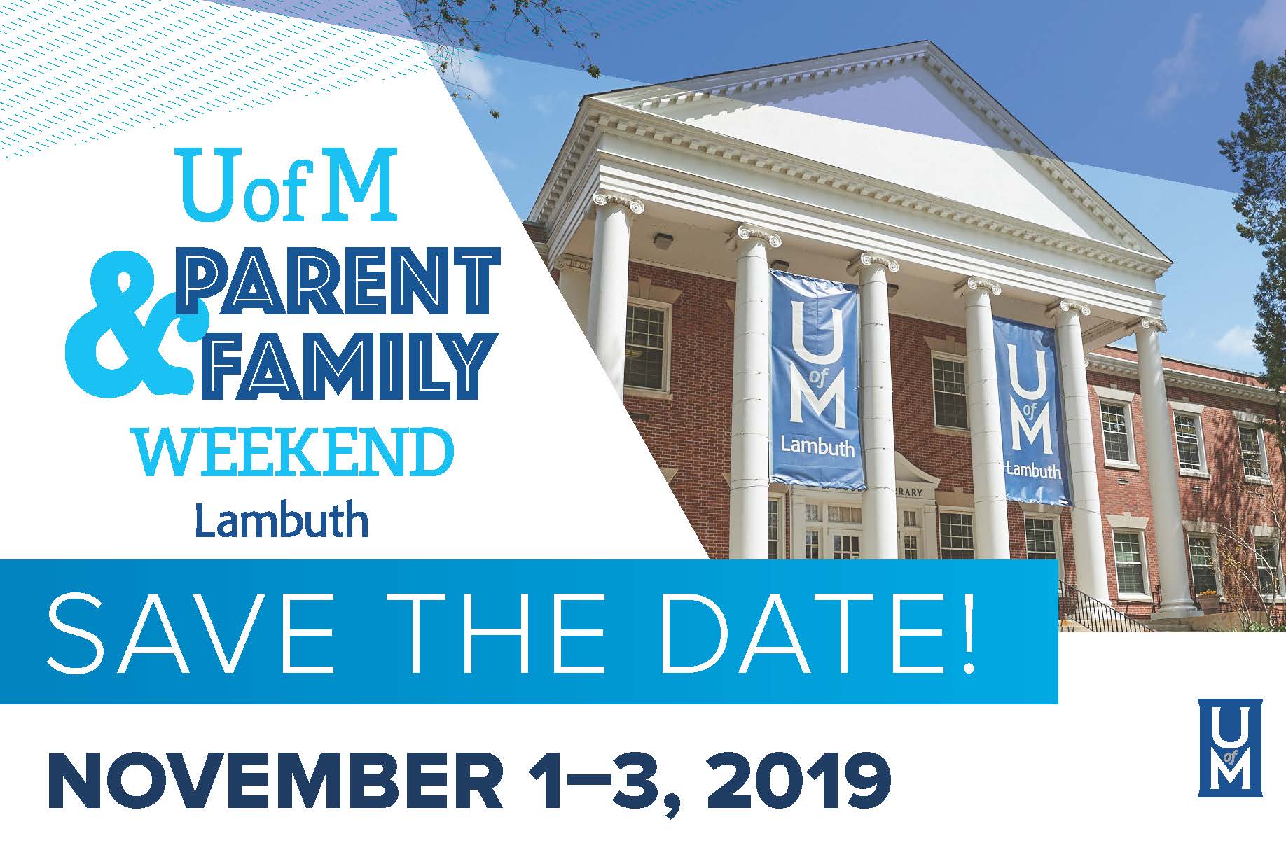 Parent & Family Weekend Lambuth