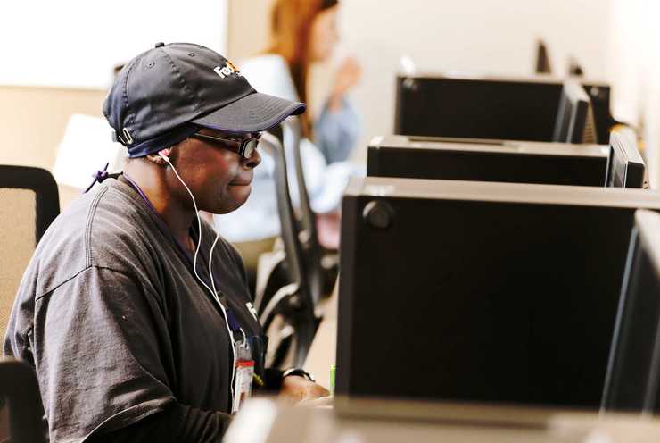 Deborah Clark, LiFE student - photo credit: The Daily Memphian