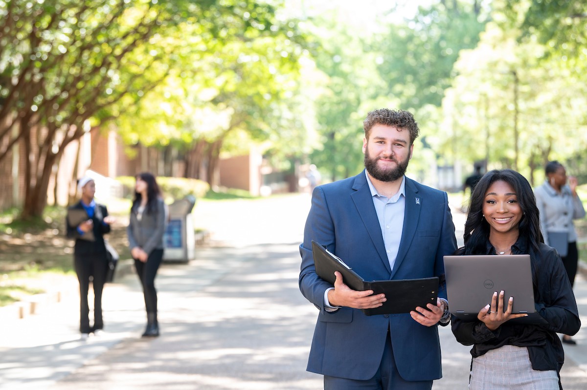 real estate students on campus