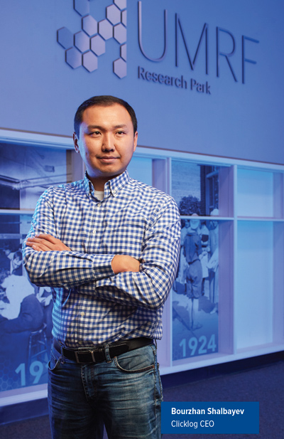 Bourzhan Shalbayev, ClicklogCEO