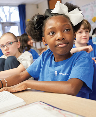 Campus school student